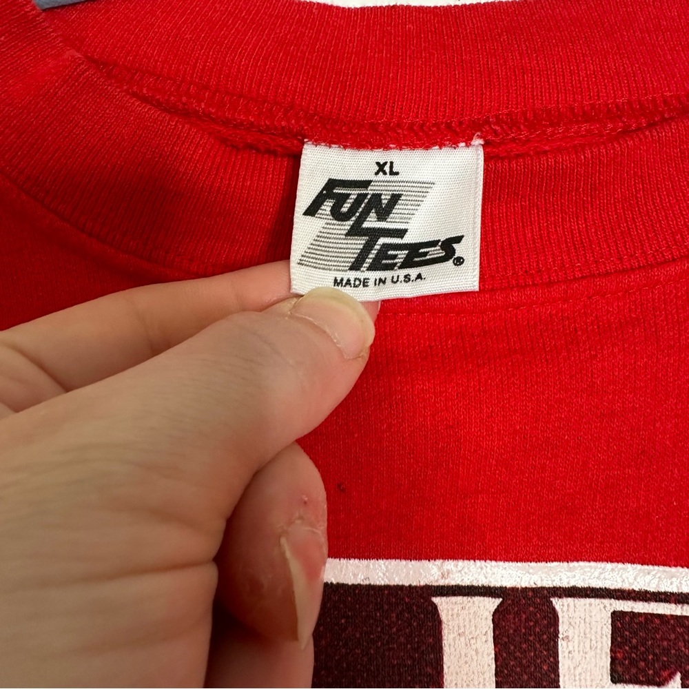 Vtg Santa sweatshirt - Picture 4 of 4
